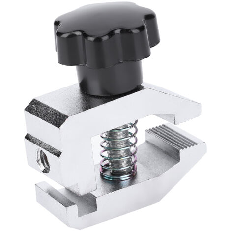 Präzisions-Edelstahlklemme für Kraftmikrometer, 500 N Klemmkraft, Modell SJJ-01 (1/5)