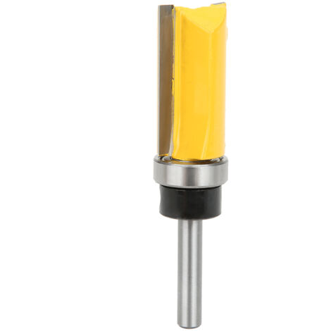 1/4"-Nutfräser mit Kugellager für Oberfräsen, ideal zum Profilieren und für Holzbearbeitungen, Abmessungen 1/4x3/4x38. (1/5)