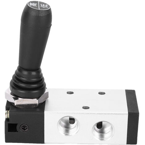5-Wege-Ventil aus Aluminiumlegierung, mechanischer Hebel, G1/4-Anschluss, Modell 4H210-06G/4H210-08G für pneumatische Systeme (1/5)