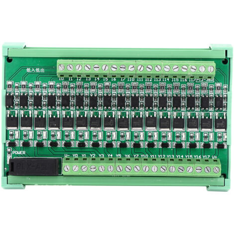 16-Kanal-SPS-Verstärkerplatine mit Trennrelais, NPN-Ein-/Ausgang, 12–36 V DC (1/5)