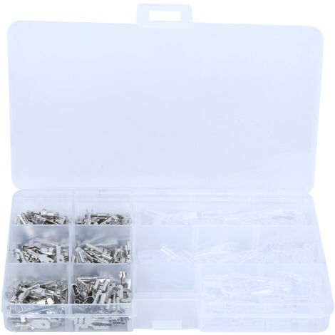 Set mit 270 isolierten weiblichen Klemmen für elektrische Kabel und Drähte (1/5)