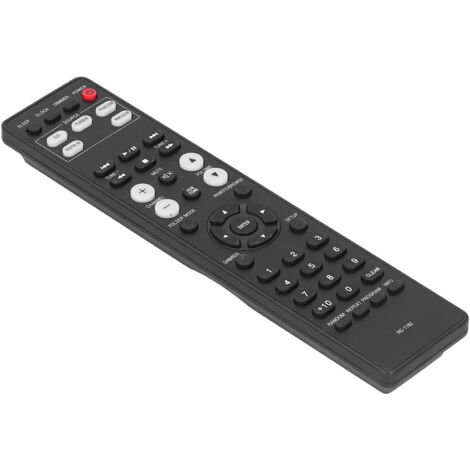 RC-1162 Universalfernbedienung mit großen Tasten – Kompaktes, ergonomisches Design, Schwarzes ABS (1/5)
