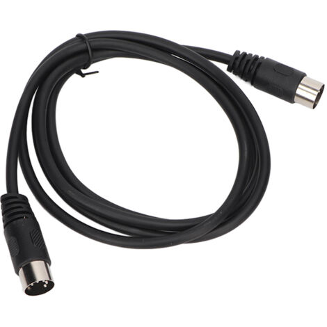 5-poliger DIN-Stecker-auf-Stecker-Adapter, 1,5 m flexibles PVC-Verlängerungskabel für Audio- und Videosysteme (1/5)