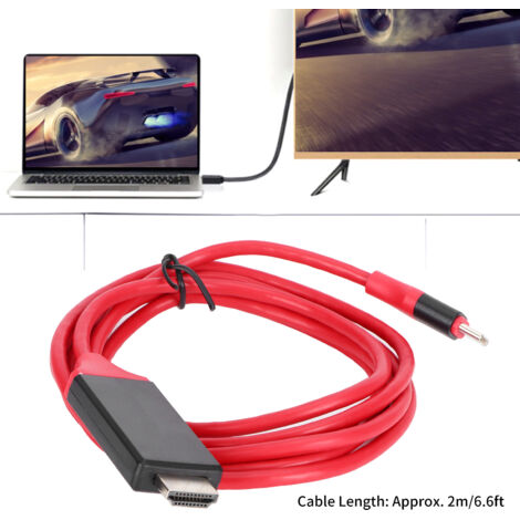 Kompakter HDMI Typ-C auf HDMI 4K HDR Adapter für PC, Mac und Monitore (1/5)