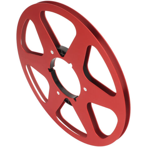 Leere 1/4-Zoll-10-Zoll-Aluminiumspule für Aufnahmegeräte – Zubehör für Nab Red Disc-Öffnungsmaschinen (1/5)