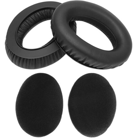 Komfortable Ersatz-Ohrpolster aus Kunstleder für Sennheiser HD600 HD580 HD545, Schallisolierung. (1/5)