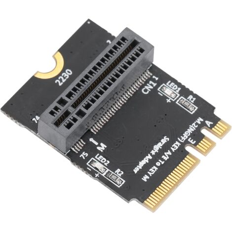 NVMe-zu-M.2-Key-AE-Adapter für 2280-SSD – Netzwerkadapter für vertikale Montage (1/5)