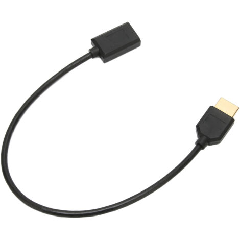 Mini-HDMI-Kabel (Stecker auf Buchse), 48 Gbit/s, 8K 60 Hz, 4K 120 Hz, für Kamera, PC und Fernseher (1/5)