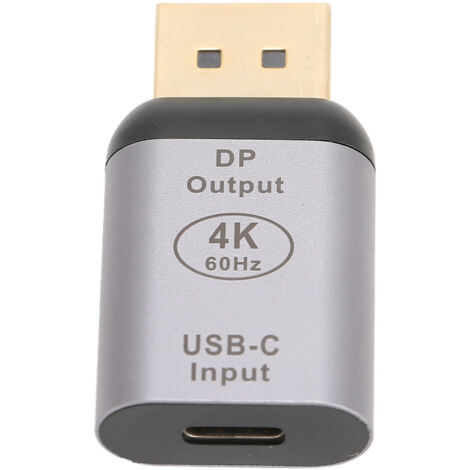 USB-C auf DisplayPort 4K 60Hz Mini-Adapter, Plug & Play für Laptop, Smartphone und MacBook (1/5)