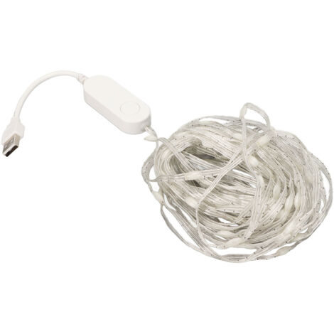 Mehrfarbige Bluetooth-LED-Lichterkette mit Dimmer, Fernbedienung und USB-Netzteil, dekorative Beleuchtung für den Innen- und Außenbereich (1/5)