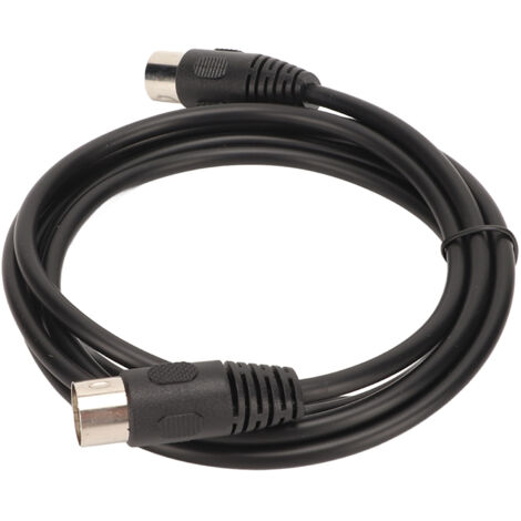 DIN 8-polig Stecker auf 6-polig Stecker Kabel, 1,8 m für Audio- und Datenübertragung, sofort einsatzbereit. (1/5)