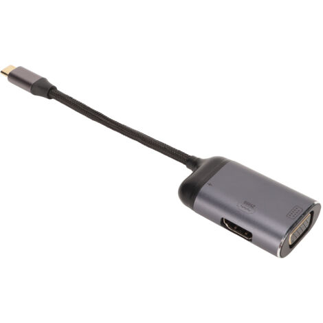 12-in-1 USB-C-Dockingstation mit HDMI-, VGA-, 100W PD- und 4K 60Hz-Anschlüssen für Laptops und Tablets (1/5)