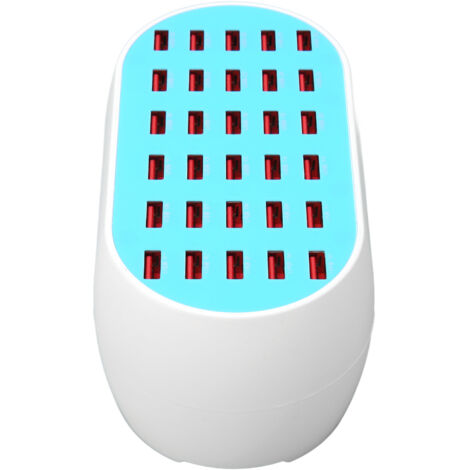30-Port-USB-Ladestation (160 W) – Intelligentes Schnellladen für mehrere Geräte – Ideal für Reisen, Schulen, Einkaufszentren und Hotels – EU-Stecker (100–240 V) (1/5)