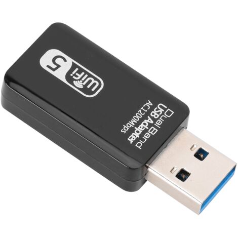 AC1200 Dualband-USB-WLAN-Adapter, 2,4 GHz/5 GHz, High-Speed-USB-3.0-WLAN-Netzwerkkarte (1/5)