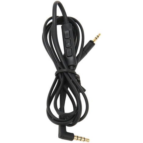 Ersatzkabel mit Mikrofon und Lautstärkeregler für Sennheiser HD4.40, HD4.50, HD4.30i (1/5)