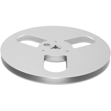 1/4" 7 Zoll Aluminiumlegierungs-Steckspule für TEAC-Recorder, 3 Löcher, silberfarben (1/5)