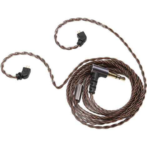Ersatzkabel für TFZ TRN-Ohrhörer, sauerstofffreies Kupfer, kompatibel mit AS10, AS06, ZST, ZS3 (1/5)
