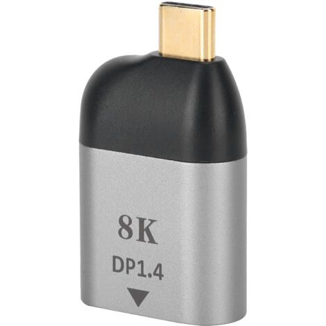 Aluminium-USB-C-auf-DisplayPort-Adapter für PC, Android, Mac (1/5)