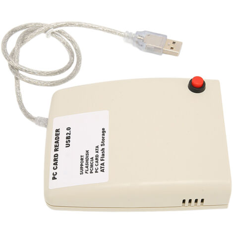 68-poliger PCMCIA-Kartenleser mit USB 2.0, Plug & Play, 20 GB schnelle Datenübertragung, robust, für Laptops und Desktop-Computer (1/5)