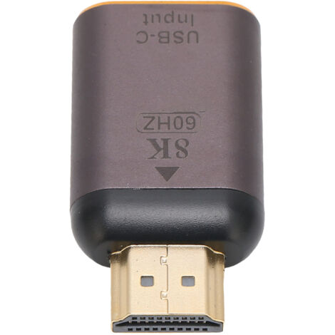 USB-C-zu-HDMI-8K-60Hz-Adapter, universeller High-Definition-Videokonverter, kompatibel mit MacBook und Tablets (1/5)