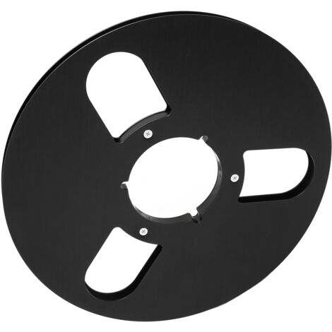 Leere 1/4-Zoll-10-Zoll-Aluminiumspule für TEAC-Tonbandgeräte, Schwarz – Audio-Ersatzteil (1/5)