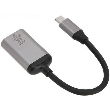Aluminium-USB-C-auf-DisplayPort-4K-60Hz-Adapter für MacBook und Laptop (1/5)