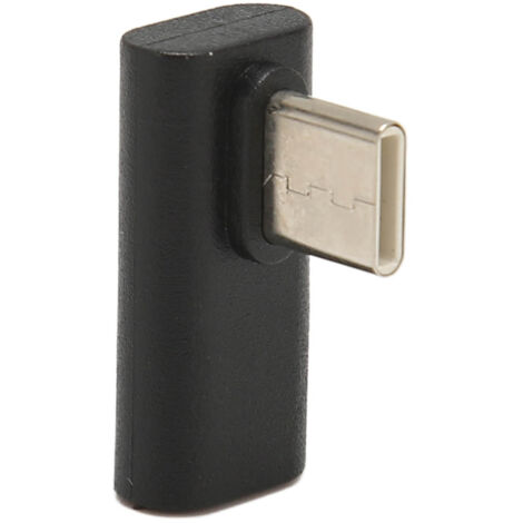 90°-USB-C-Stecker-Buchse-Adapter, USB 3.1 10 Gbit/s High Speed, kompatibel mit Schnellladen und Datenübertragung für Laptops (1/5)