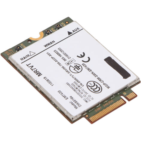 4G LTE M.2 Netzwerkkarte für Dell Latitude 7280, 7290, 7480, 7490, Plug-and-Play WWAN-Modul, 300 Mbit/s Hochgeschwindigkeitsverbindung (1/5)