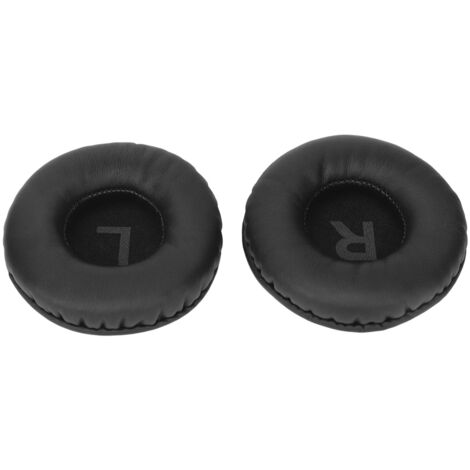 Ersatz-Ohrpolster aus atmungsaktivem Kunstleder (75 mm) für Kopfhörer, optimierte Klangqualität und überragender Tragekomfort. (1/5)