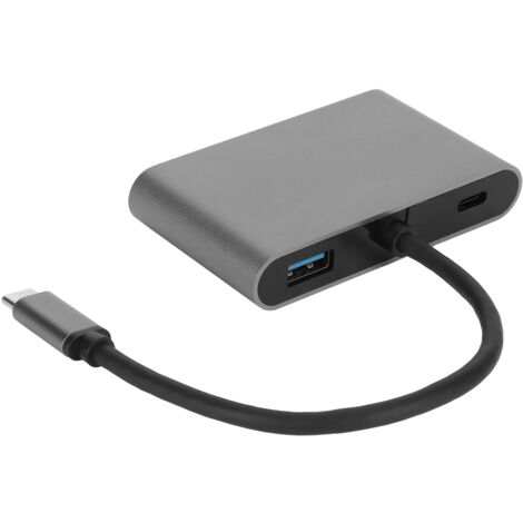 5-in-1 Universal-Dockingstation mit USB-C-Anschluss, HDMI, DisplayPort, VGA, USB und PD-Ladeanschlüssen – Multifunktionaler Laptop-Hub (1/5)