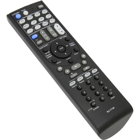 Universelle schwarze Fernbedienung für Integra-Receiver DTR-4.9, DTR-5.9, RC 711M, 6300BC0 – Heimkino-kompatibel (1/5)