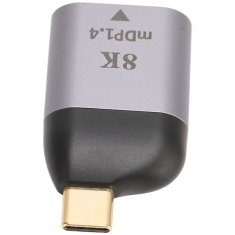 USB-C-auf-Mini-DisplayPort-Adapter, kompakt, 8K, 60 Hz, Plug & Play (1/5)