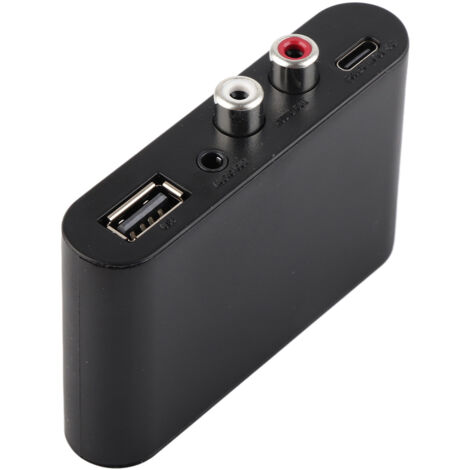 Bluetooth 5.2 Kfz-Adapter mit USB-Anschluss, SD-Kartenleser und RCA/3,5-mm-Audioausgängen (1/5)