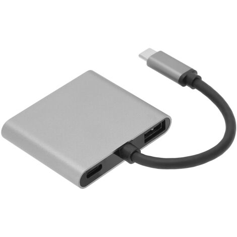 4-in-1 USB-C Dockingstation-Hub mit Multi-Screen-Netzteil für Laptops (1/5)