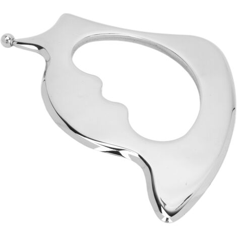 Gua-Sha-Platte aus Edelstahl für Massage und Muskelentspannung (1/5)
