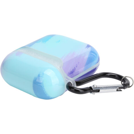 Tragetasche mit Clip für AirPods, stoßfeste Schutzhülle für Ohrhörer (Modelle 1 und 2) (1/5)
