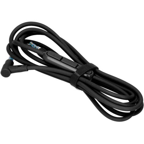 Ersatzkabel (3,5 mm auf 2,5 mm) für AKG Y50/Y40 und Bose QC25/QC35 Kopfhörer, mit Lautstärkeregelung, schwarz (1/5)