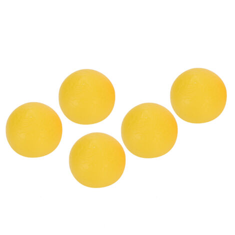 5-teiliges Anti-Stress-Handgelenksball-Set zur Muskelrehabilitation und Entspannung, gelb-pfirsichfarben (15° Neigung) fürs Büro (1/5)