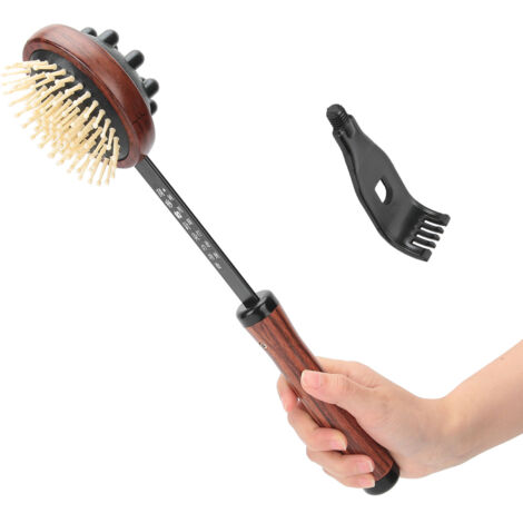 3-in-1-Massagehammer für Rücken, Kopf und Körper, Anti-Juckreiz-Schaber und Haarstimulator (1/5)