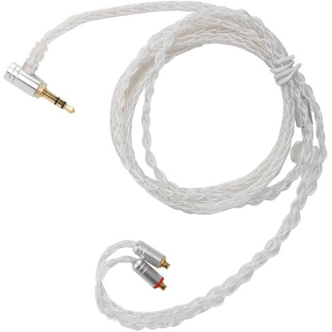 Transparentes MMCX-Audiokabel (3,5 mm), kompatibel mit Shure SE215, SE535, SE846 und Ultimate Ears UE900 (1/5)