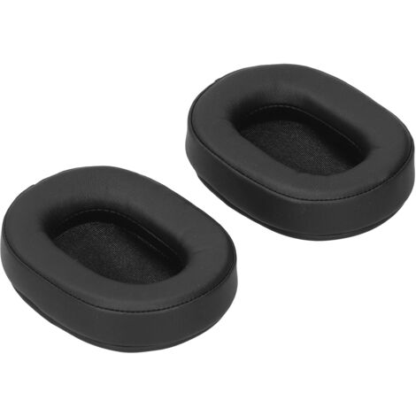 Austauschbarer Ohrpolsterbezug aus Memory-Schaum für Audio-Technica ATH-MSR7, M50X, M20, M40, M40X Kopfhörer (Schwarz) (1/5)