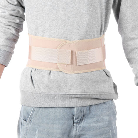 Belüfteter Lendenstützgürtel mit Aluminiumverstärkung – Lenden- und Rückenstütze bei Rückenschmerzen. (1/5)