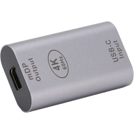 USB-C auf Mini-DisplayPort-Buchse Adapter, HD-Videokabel für PC und Fernseher (1/5)