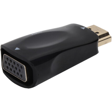 HDMI-zu-VGA-Adapter mit Audioausgang, 1080p-Videokonverterkabel für PC (1/5)