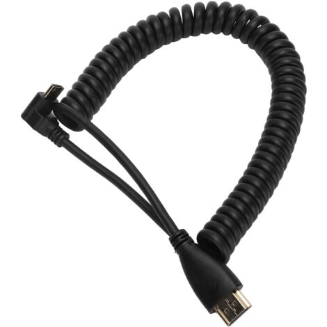 Federbelastetes HDMI-A-zu-C-Kabel für Audio- und Videoanschluss (1/5)