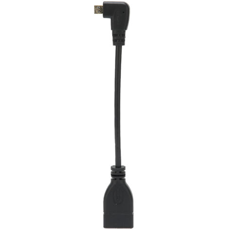 90° HDMI-Stecker-Buchse-Adapter, rechtwinkliges Anschlusskabel (1/5)