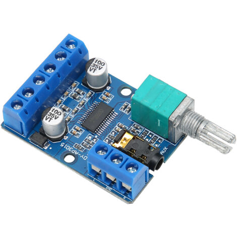 30W+30W DIY Digital-Audioverstärker-Modulplatine mit Lautstärkeregler, 12V/24V für Lautsprecher (1/5)
