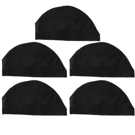5-teiliges atmungsaktives Nylon-Elastik-Stirnband für langes oder kurzes, glattes oder lockiges Haar (1/5)