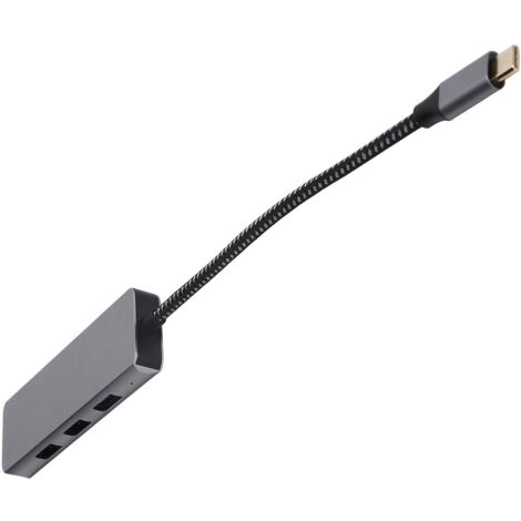 4-Port-USB-C-Dockingstation: HDMI, USB 3.0, USB 2.0 – Universeller Laptop-Hub (1/5)