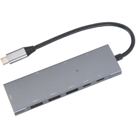 9-in-1 USB-C-Adapter mit HDMI-, Ethernet-Anschluss und SD/TF-Kartenleser (1/5)
